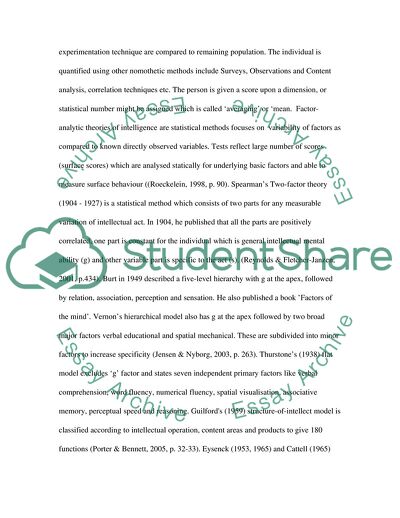 A Systematic Understanding of Behavior