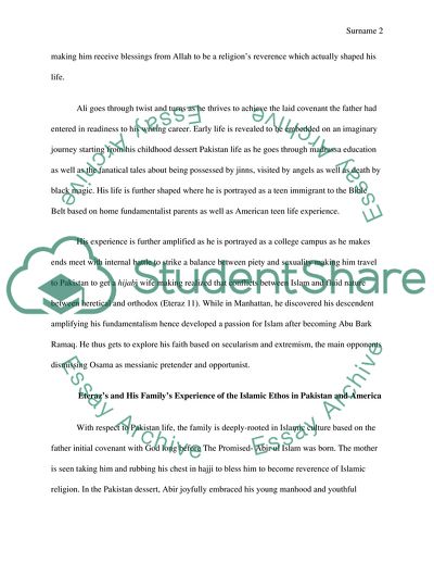 Analysis of Children of Dust - A Memoir of Pakistan by Eteraz Ali