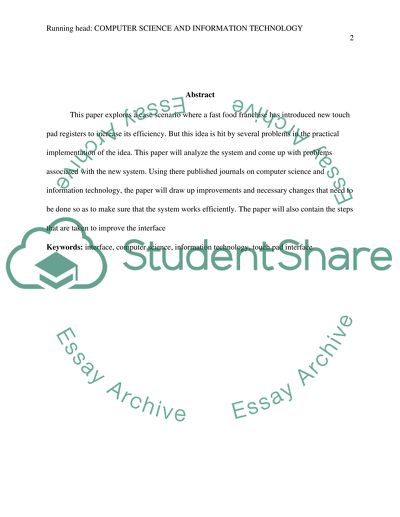 Analysis and Enhancements of Touch Screen Registers for Fast Foods