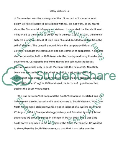 History vietnam war