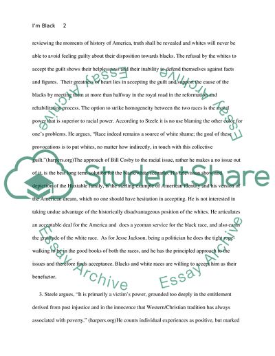 Im black, youre white, whos innocent Race and power in an era of blame By Shelby Steele