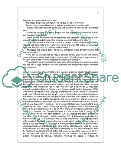 Success or Failure in the Second Language Learning