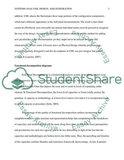 Systems Analysis, Design, and Integration