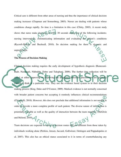 Importance of Decision-Making in Advanced Critical Theories