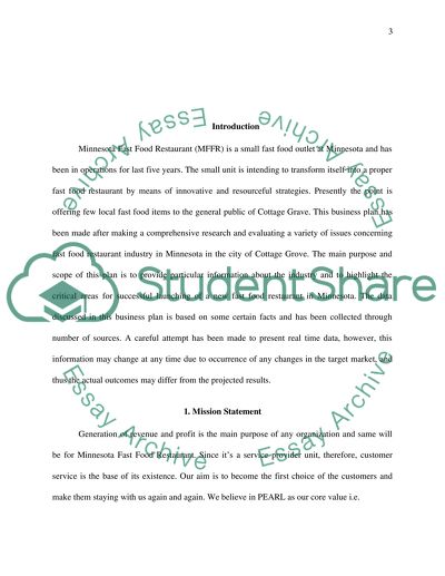 Minnesota Fast Food Restaurant Analysis
