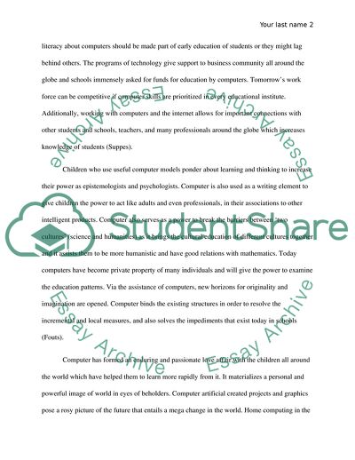 A Better Way of Education by Computer