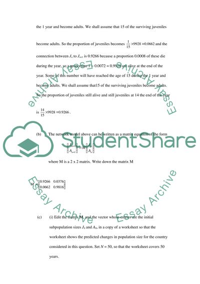 Matrices and function