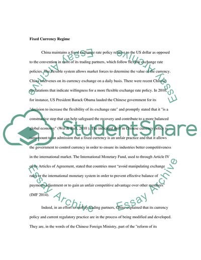 Is the Chinese Currency Undervalued