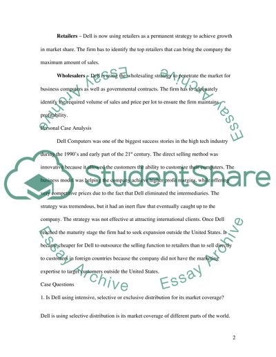 Dell Direct and Not-So-Direct