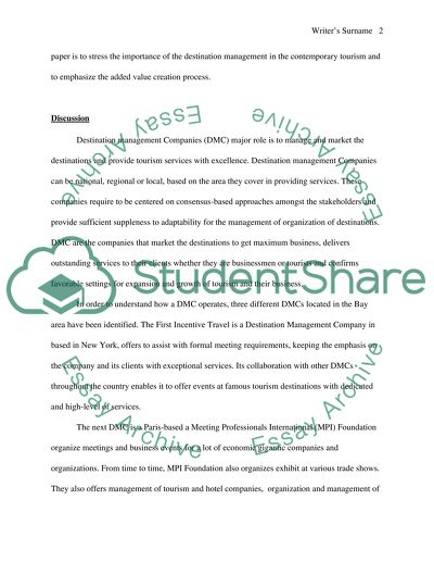 Destination Management Companies