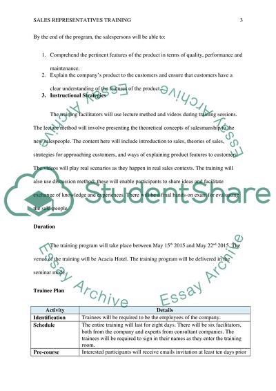 MGMT438 U4P Training Needs