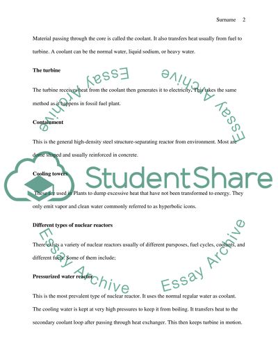 Different Types of Nuclear Reactors