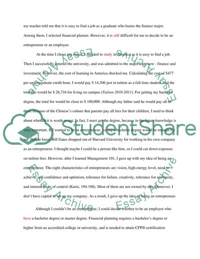 Path to be a Financial Planner