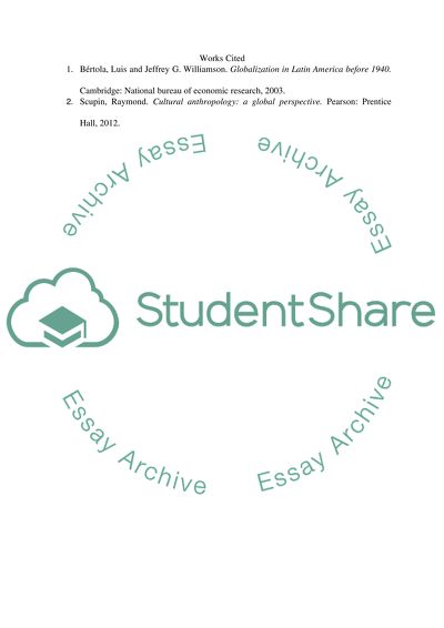 Consequences of Globalization and Colonialism