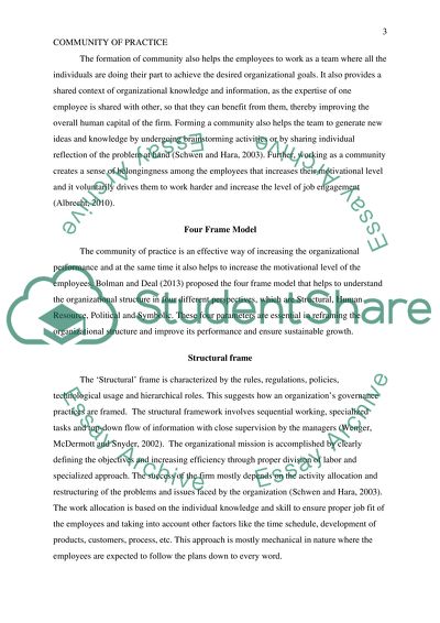 Community of Practice - Change Readiness, Resistance, and Success