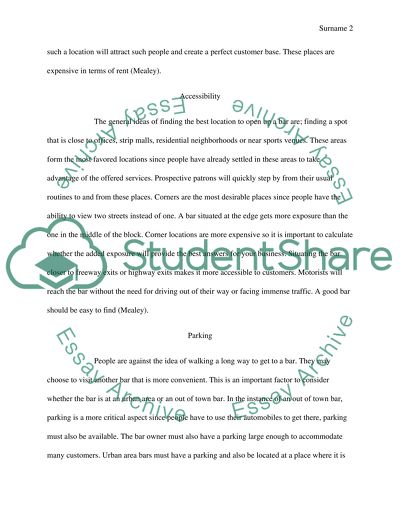 Factors to Consider When Choosing a New Bar Location