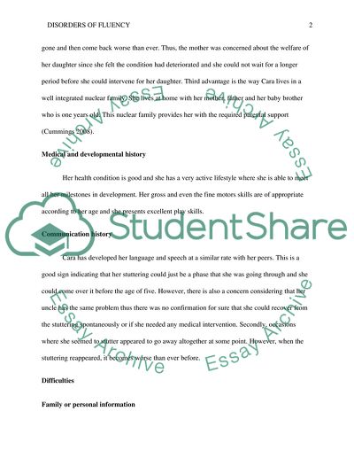 Language Therapy of Disorders of Fluency