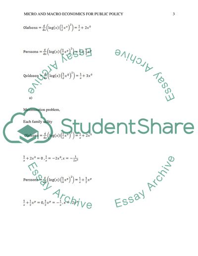Micro and Macro Economics for Public Policy