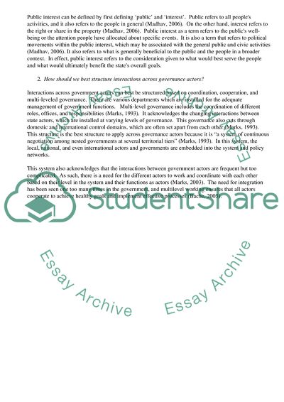 Public Administration