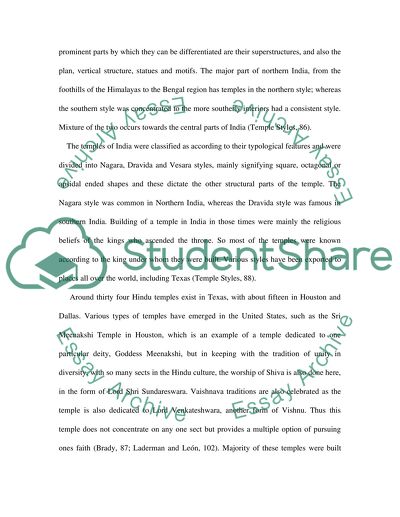 Hindu Tradition in Action in Texas