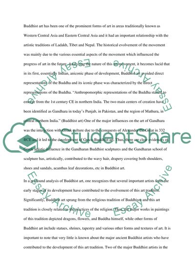 Analysis of Buddhist Art