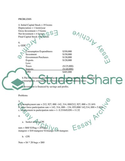 Problems and Solutions of Macroeconomics