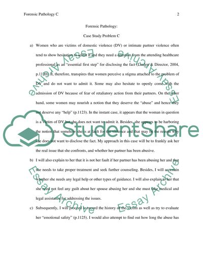 Forensic Pathology: The Clinical Forensic Medicine Scenario