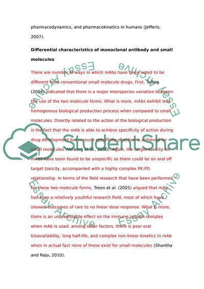 Monoclonal Antibodies vs Small Molecules