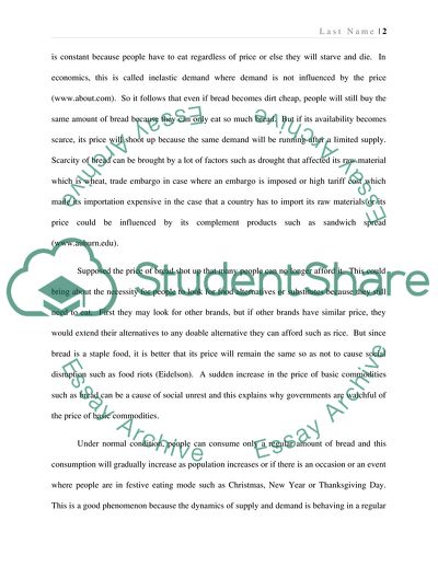 Influence in Demand & Supply