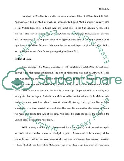 Islamic Politics and Culture: The Main Premises of the Islamic Faith