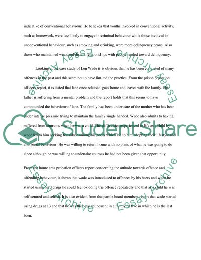 Hirshis Theory of Social Bond: Analysis with Case Study