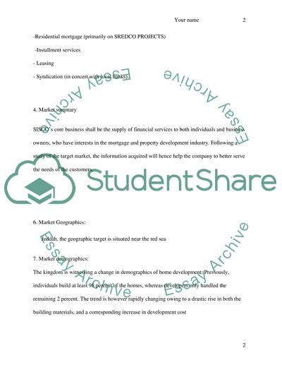 SISCO Marketing Plan