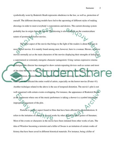 Phantom of the Paradise as a Postmodern Horror