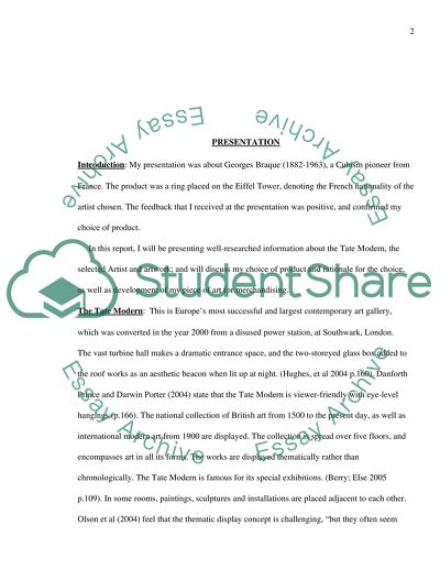 A Presentation about Georges Braque