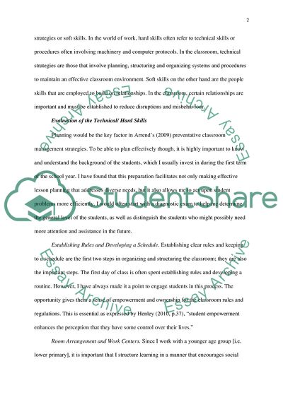 Classroom Management and Student Discipline