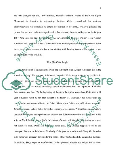 The Color Purple by Alice Walker