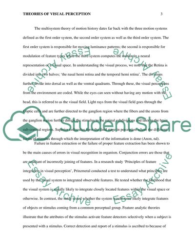 The Visual Pathway in the Brain