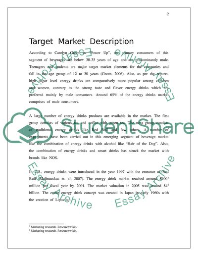 Analyzing Energy Drinks Industry