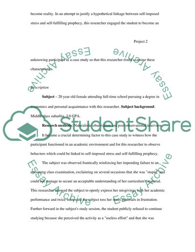 Observe behavior - you as a researcher (Psychology)