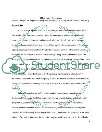 research topics about hospitality