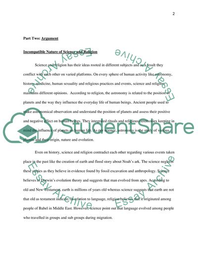 Are science and religion in conflict