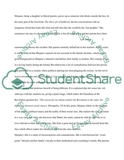 The Complete Persepolis and The Sand Child