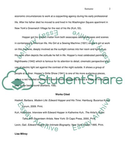 Visual Arts Experimental Drawing - Research Project