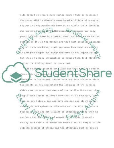 AIDS in Africa: Social and Economic Effects