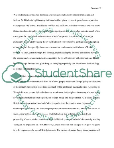 Indias Globalization and Economic Development