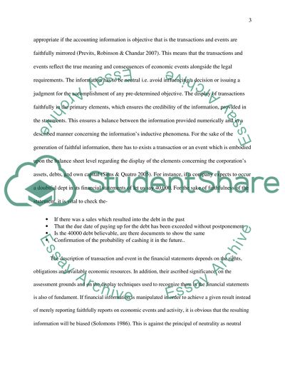 If Accounting Is to Retain Any Credibility, Then Without Credibility It Is Worthless