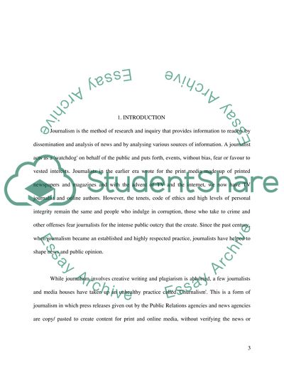 The role of public relations in the shaping of news