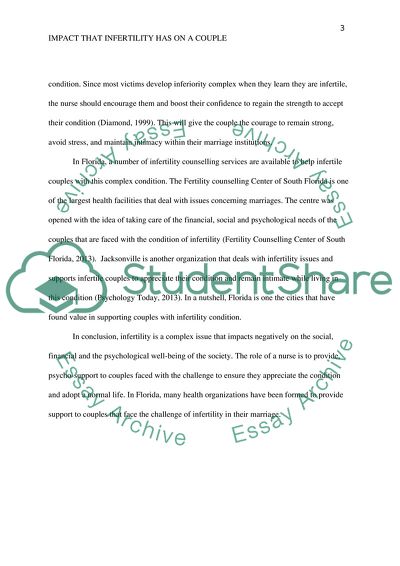 Impact that Infertility Has on a Couple