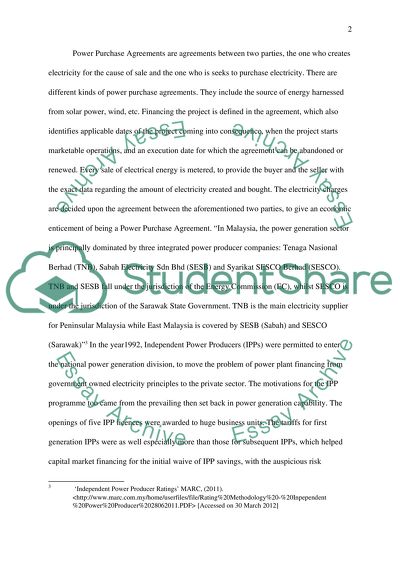 International Project Finance Law