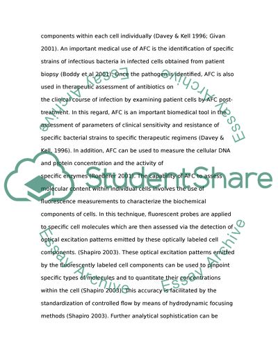 Flow Cytometry and Gel Electrophoresis
